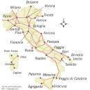 Włochy - Włochy mapa