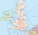 Wielka Brytania - Wielka Brytania mapa