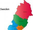 Szwecja - Szwecja mapa