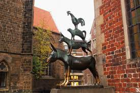 Bremen - Pomnik Czterech Muzykantw z Bremy