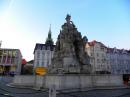 Brno Główną ozdobą rynku jest barokowa fontanna 