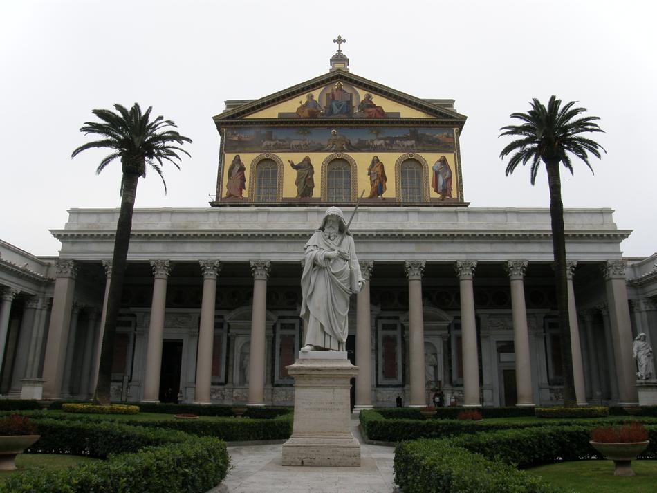 Rzym - Bazylika św. Pawła za Murami