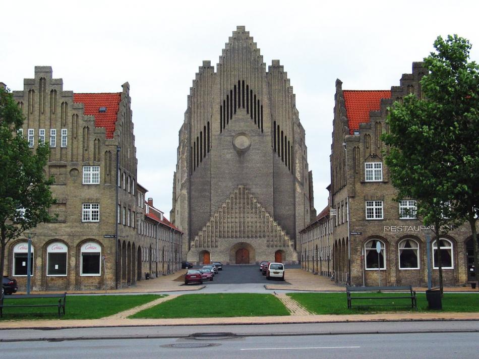 Kopenhaga - Grundtvigs Kirke