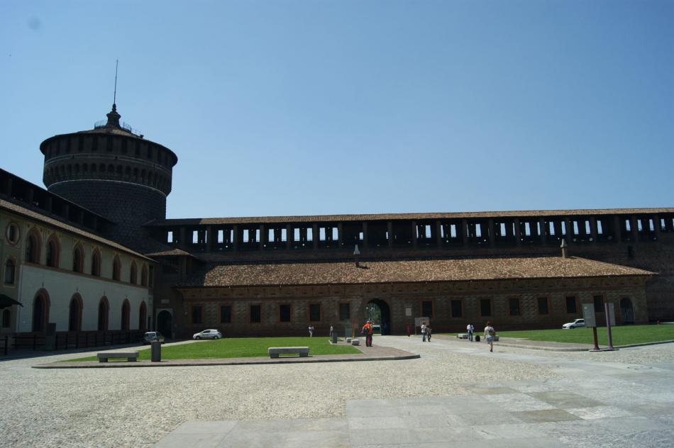 Zamek rodu Sforzw