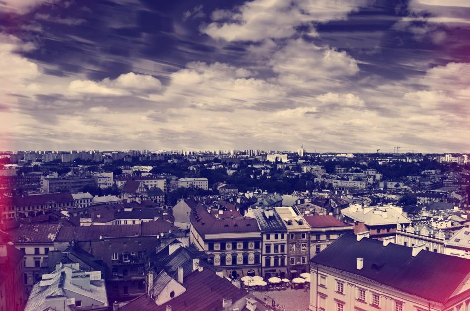 Lublin - Panorama w kierunku północnym