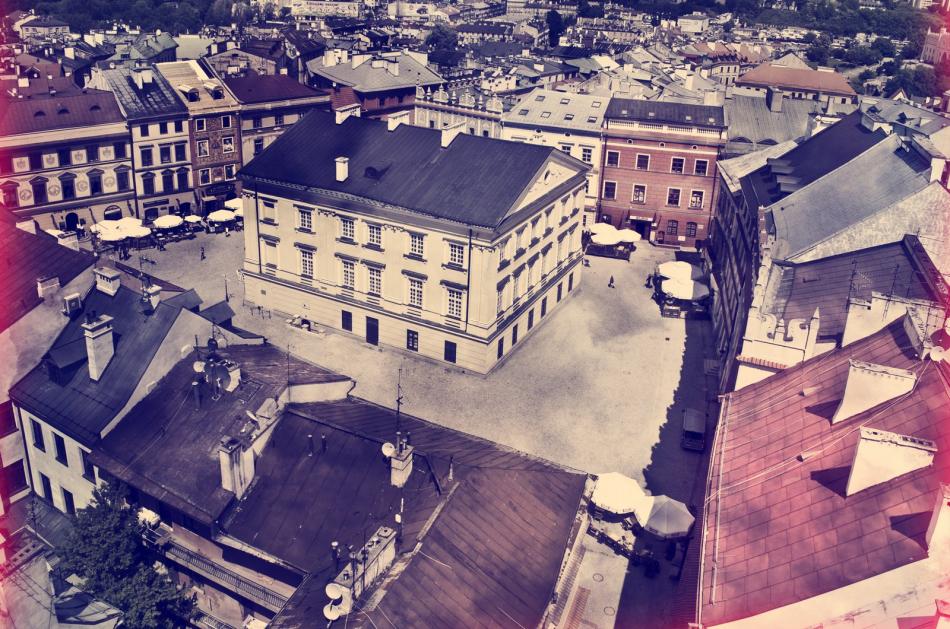 Lublin - Widok na z wieży trynitarskiej