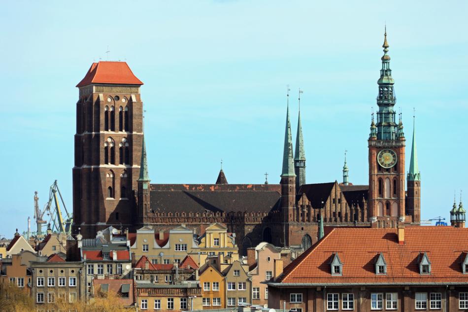 Gda sk Ko ci Mariacki W Gda sku Zdj cia