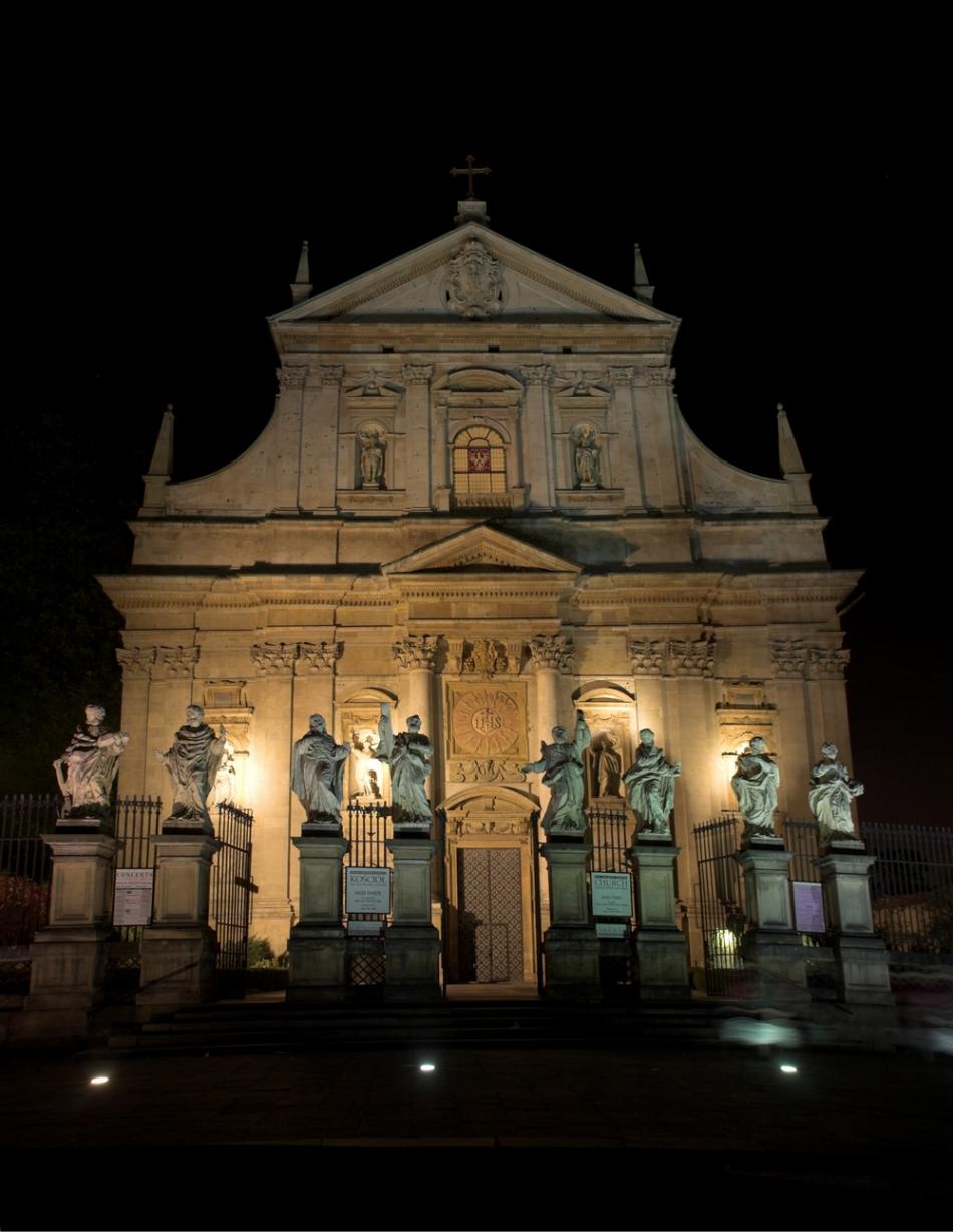 Krakw - Kościół Świętych Apostołów Piotra i Pawła