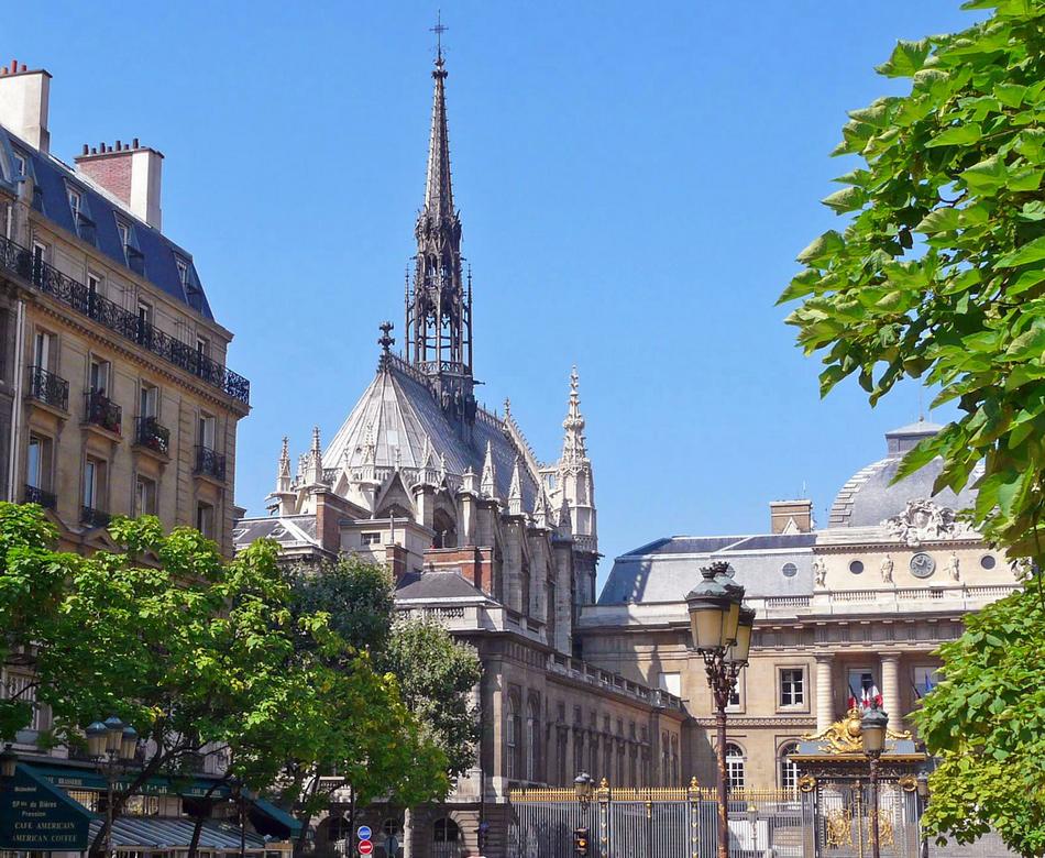 Paryż - Sainte-Chapelle - XIII-wieczna gotycka kaplica palacowa
