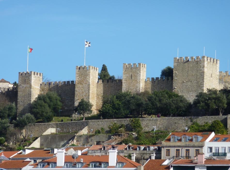 Lizbona - Zamek Św. Jerzego