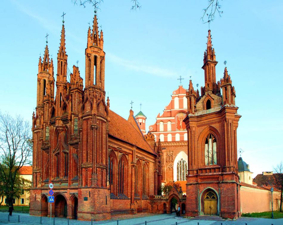 Wilno - Kościół św. Anny 