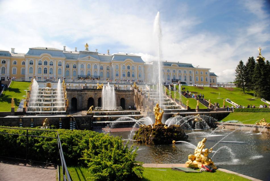 Sankt Petersburg - Peterhof w Petersburgu