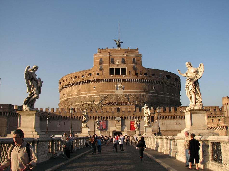 Rzym - Zamek Świętego Anioła 