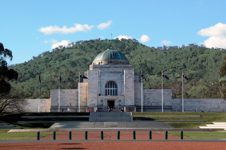 Canberra - Mauzoleum Pamięci Narodowej