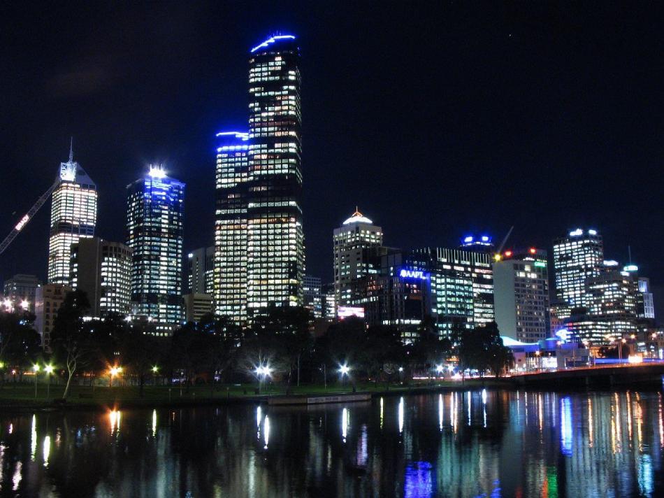 Melbourne - Rialto Towers i Eureka Tower