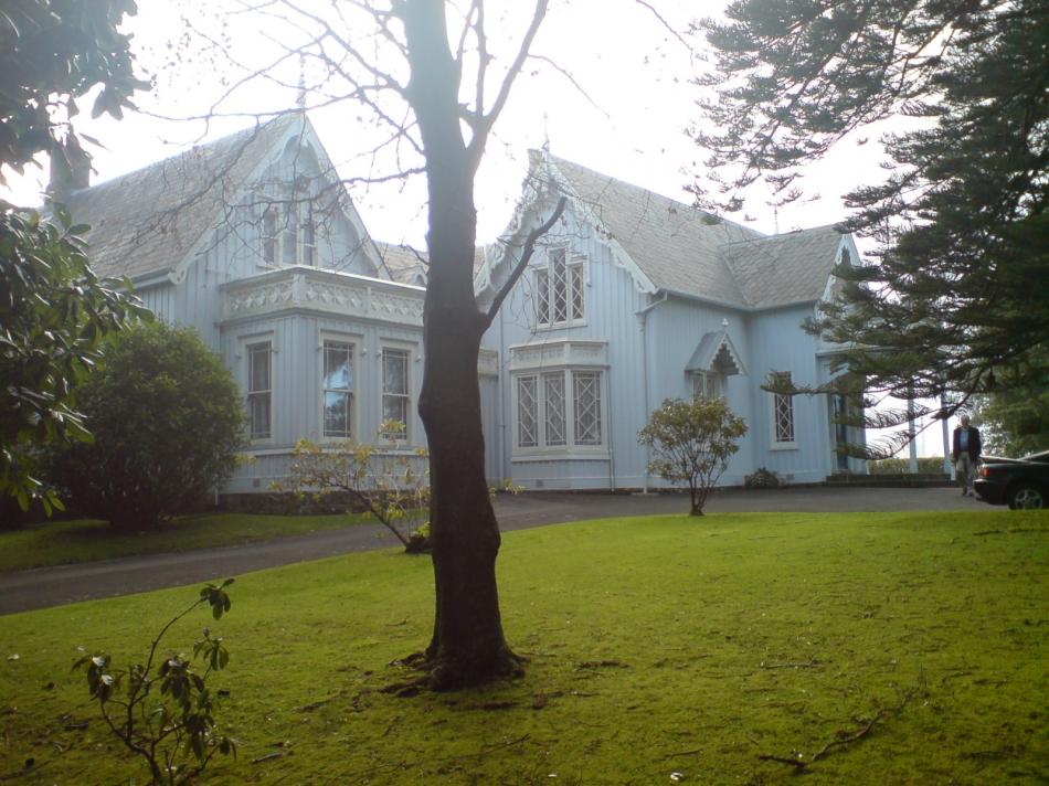Budynki historyczne z XIX w. W Auckland