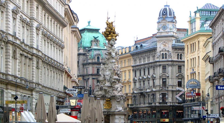 Wiedeń - kolumna Trójcy Świętej