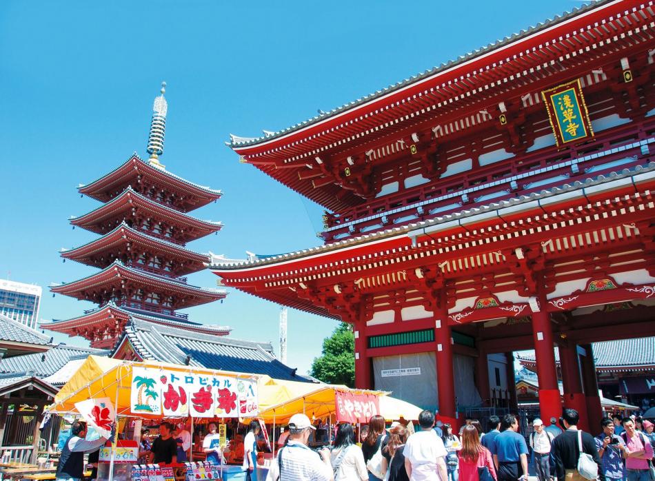 Tokio - Świątynia Sensoji