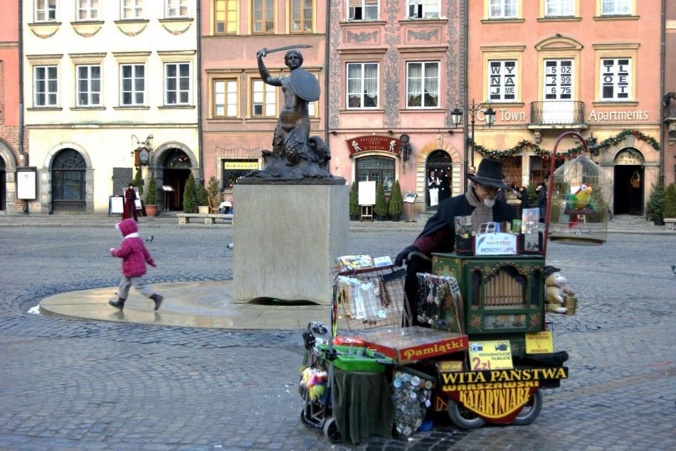 Warszawa - Kataryniarz