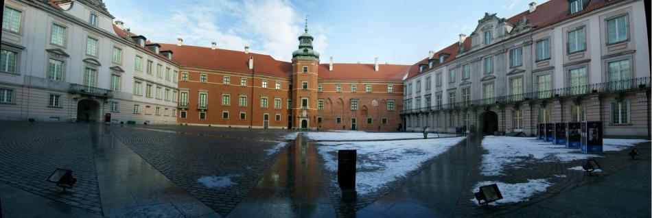 Warszawa - Dziedziniec zamku