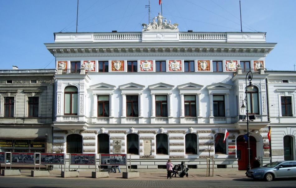 Łdź - Pałac Juliusza Heinzla - Urząd Miasta Łodzi