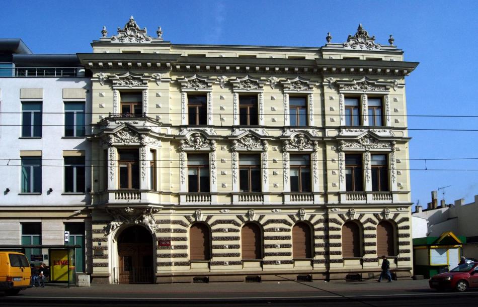 Łdź - Pałac Augusta Haertiga