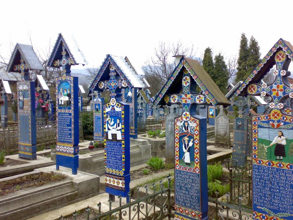 Sapanta - Wesoły cmentarz w Rumunii