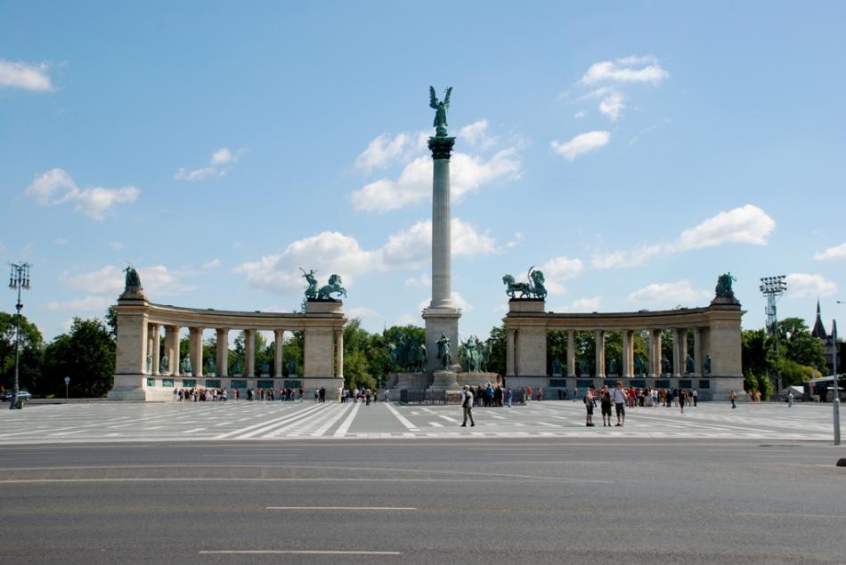 Budapeszt - Plac Bohaterów w Budapeszcie