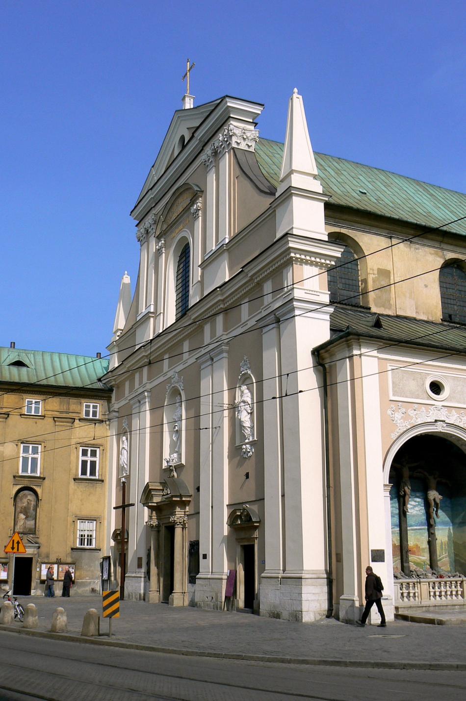 Krakw - Kościół zwany jest Kościołem Karmelitów