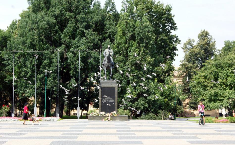Lublin - Pomnik Piłsudskiego