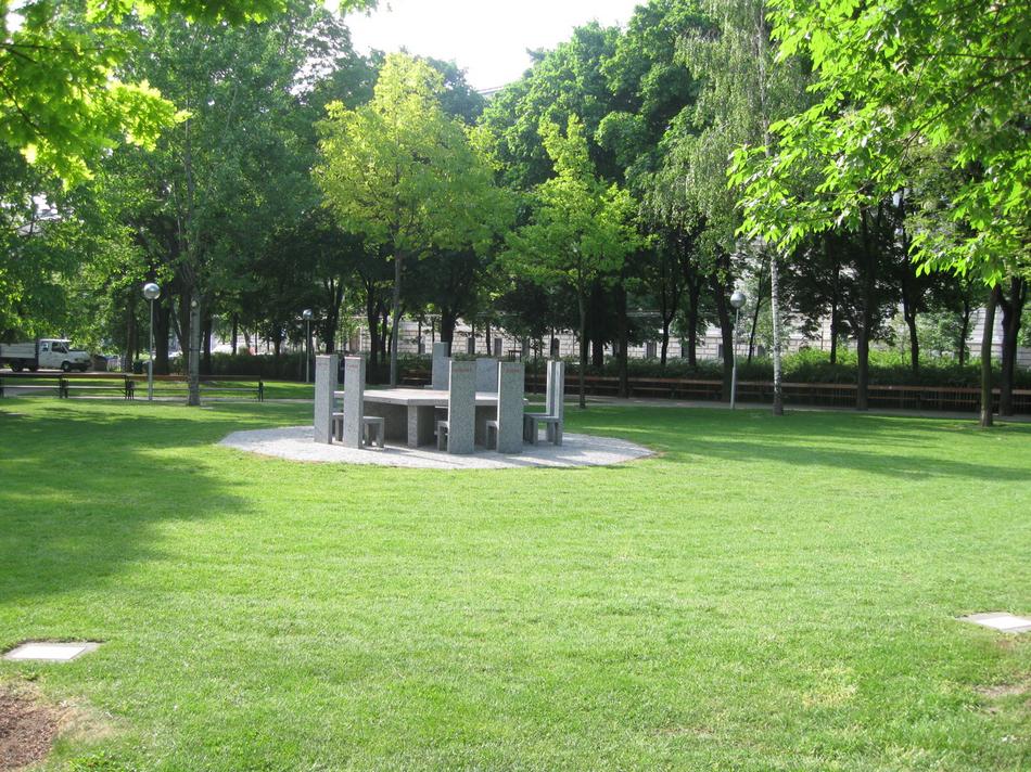 Wiedeń - Wiedeń park Zygmunta Freuda