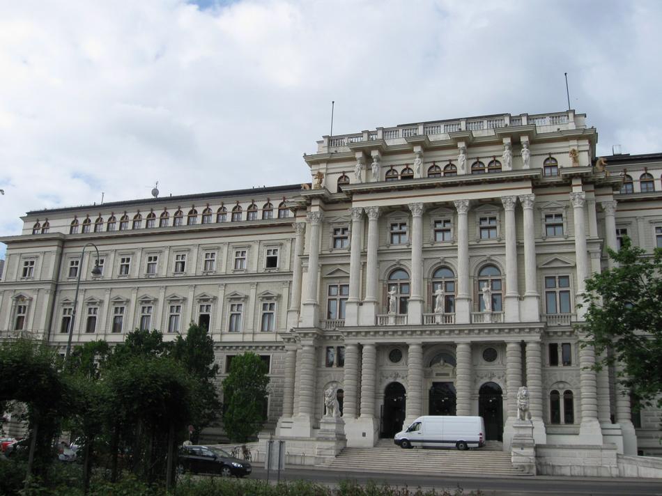 Wiedeń - Wiedeń Justizpalast, prokuratura wiedeńska