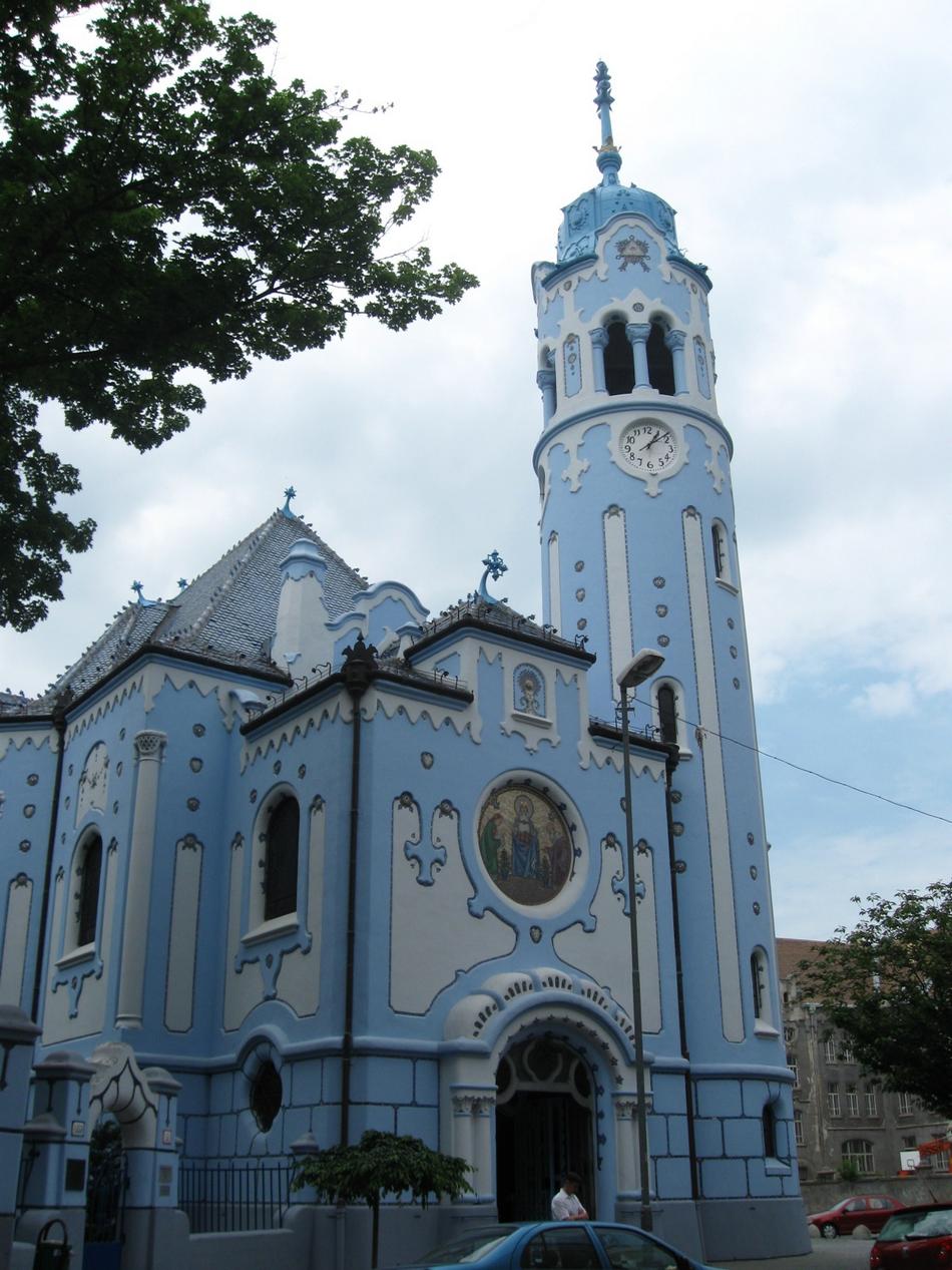 Bratysława - Niebieski Kościł w Bratysławie