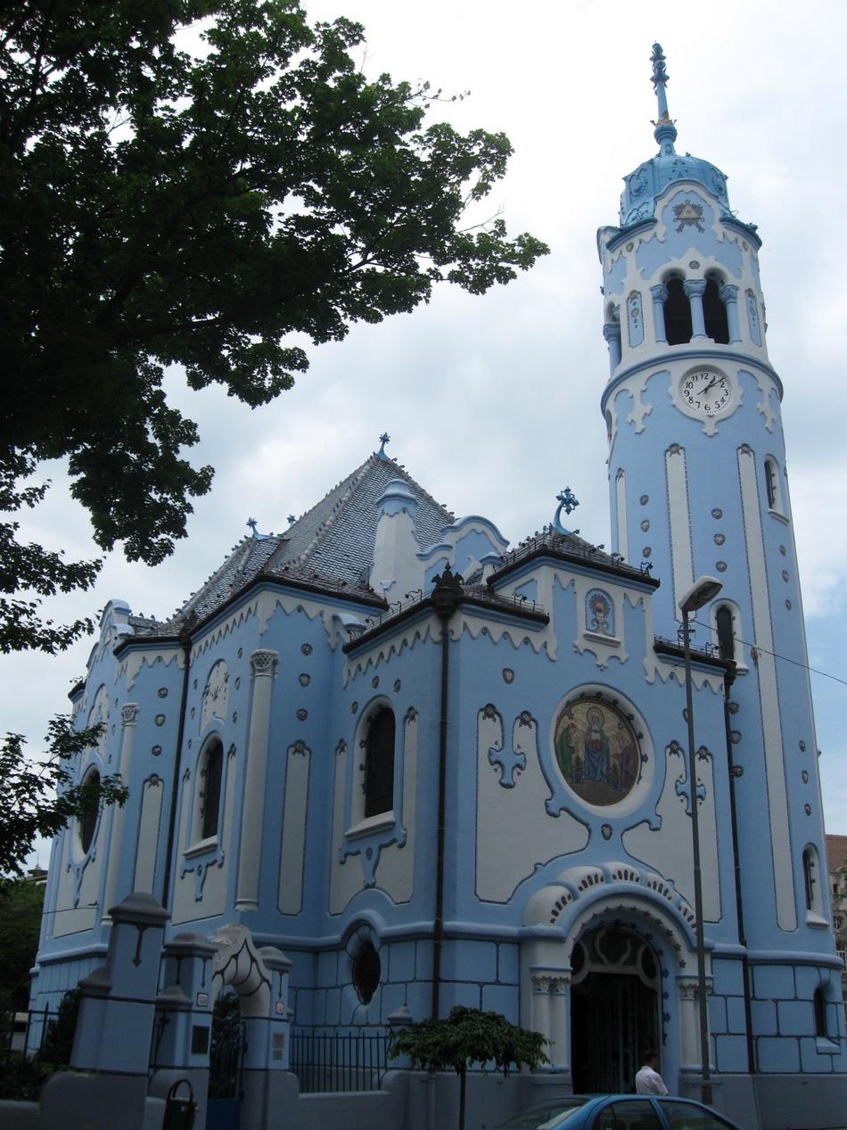 Bratysława - Niebieski Kościł w Bratysławie